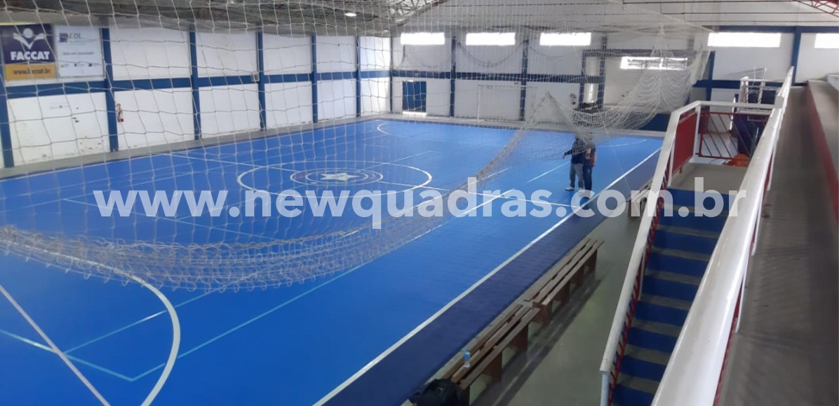 Quadra do Esporte Clube Igrejinha - RS - Depois